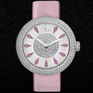 Jacob and Co BRILLIANT HALF PAVE Replica Watch BQ030.10.RH.KC.A