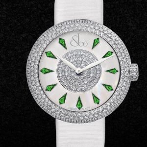 Jacob and Co BRILLIANT HALF PAVE Replica Watch BQ030.10.RH.KD.A