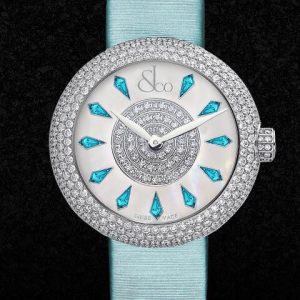 Jacob and Co BRILLIANT HALF PAVE Replica Watch BQ030.10.RH.KG.A