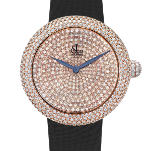Jacob & Co. Ladies Brilliant Pav Rose Gold Replica Watch BQ030.40.RH.RD.A
