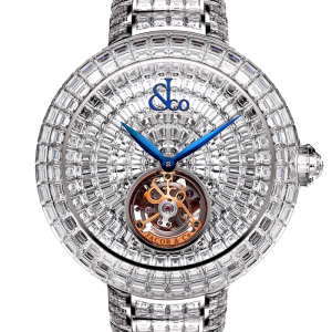 Jacob & Co. Brilliant Flying Tourbillon Baguette Bracelet Watch BT543.30.BD.BD.B30BA Jacob and Co Replica Watch