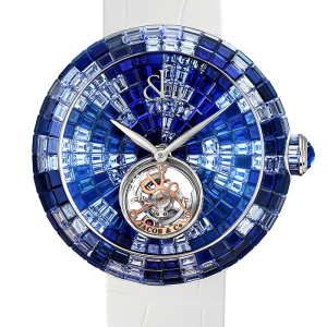 Jacob & Co. Brilliant Flying Tourbillon Blue Shades Watch BT543.30.CB.CB.B Jacob and Co Replica Watch