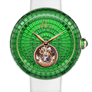 Jacob & Co. Brilliant Flying Tourbillon Tsavorites Watch BT543.40.BZ.BZ.B Jacob and Co Replica Watch