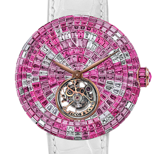 Jacob & Co. Brilliant Flying Tourbillon Pink Camo Watch BT543.40.CP.CP.B Jacob and Co Replica Watch