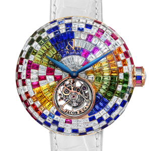 Jacob & Co. BRILLIANT FLYING TOURBILLON ARLEQUINO Watch BT543.40.HX.HX.A Jacob and Co Replica Watch