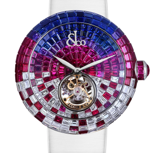 Jacob & Co. Brilliant Flying Tourbillon Purple Degrade Watch BT543.30.SX.UC.B Jacob and Co Replica Watch