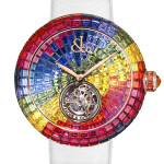 Jacob & Co. Brilliant Flying Tourbillon Peru Mountain Color Watch BT543.40.MX.UA.B Jacob and Co Replica Watch
