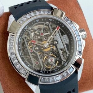 Jacob & Co. EPIC X ROSE SILVER BAGUETTE Watch Replica
