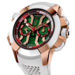Jacob & Co. Epic X Chrono Rose Gold Green Dial Watch Replica EC312.42.PB.GR.A Jacob and Co Watch Price