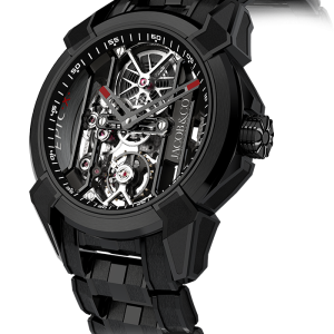 Jacob and Co Epic X Black Titanium Bracelet Replica Watch EX100.21.PS.BW.A21AA