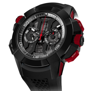 Jacob and Co Epic X Chrono Black Titanium Replica Watch EC313.21.SB.BB.B