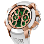 Jacob & Co. Epic X Chrono Rose Gold Green Dial Watch Replica EC312.42.PB.GN.A Jacob and Co Watch Price