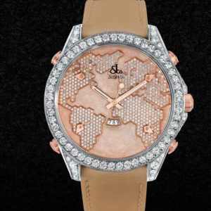 Jacob and Co Five Time Zone The World Is Yours Replica Watch JC-47SRWRDC