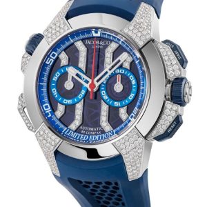 Jacob & Co. Epic X Chrono TITANIUM PAVE Watch Replica ec412.20.ab.aa.abrua Jacob and Co Watch Price