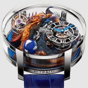 Jacob & Co. ASTRONOMIA ART TOURBILLON PAINTED PHOENIX Watch Replica AT112.30.AA.UB.ABALA Jacob and Co Watch Price