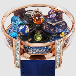 Jacob & Co. ASTRONOMIA SOLAR BAGUETTE ICY BLUE SAPPHIRES Watch Replica AS910.40.BD.UB.ABALA Jacob and Co Watch Price