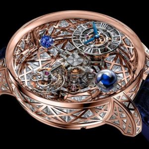 Jacob & Co. ASTRONOMIA METEORITE TRIANGLE DIAMONDS ROSE GOLD Watch Replica AT800.40.HD.HD.B Jacob and Co Watch Price