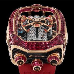 Jacob & Co. BUGATTI CHIRON TOURBILLON BAGUETTE RUBY Watch Replica BU800.40.BR.UA.ABRUA Jacob and Co Watch Price