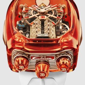 Jacob & Co. BUGATTI CHIRON TOURBILLON ORANGE SAPPHIRE CRYSTAL Watch Replica BU210.80.AE.UA.B Jacob and Co Watch Price