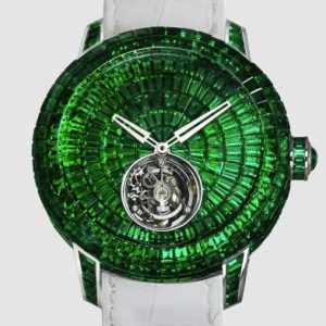 Jacob & Co. CAVIAR TOURBILLON BAGUETTE EMERALDS Watch Replica CV201.30.BE.BE.A Jacob and Co Watch Price
