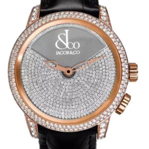 Jacob & Co. CALIGULA - ROSE GOLD PAVE Watch Replica CL100.40.RD.AA.ABALA Jacob and Co Watch Price