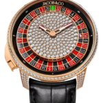 Jacob & Co. Casino Tourbillon Pave Watch Replica CA100.40.RD.AA.A Jacob and Co Watch Price