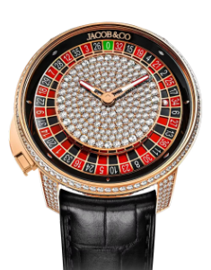 Jacob & Co. Casino Tourbillon Pave Watch Replica CA100.40.RD.AA.A Jacob and Co Watch Price