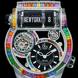 Jacob & Co. EPIC SF24 TOURBILLON ARLEQUINO BAGUETTE Watch Replica ES802.30.AA.UA.ABALA Jacob and Co Watch Price