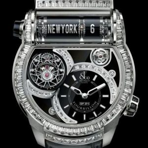 Jacob & Co. EPIC SF24 TOURBILLON BAGUETTE WHITE GOLD Watch Replica ES802.30.BD.BD.A Jacob and Co Watch Price