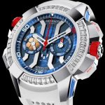 Jacob & Co. EPIC X CHRONO MESSI WHITE GOLD, TITANIUM AND BAGUETTE Watch Replica EC423.32.AB.AA.ABRUA Jacob and Co Watch Price