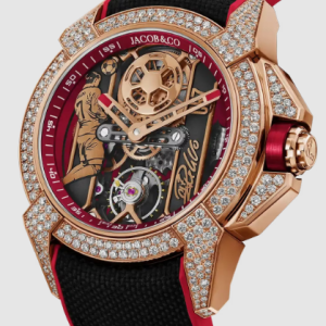 Jacob & Co. epic x cr7 FLIGHT OF CR7 - PAVE Watch Replica EX120.43.RD.AA.A diamonds Jacob and Co Watch Price
