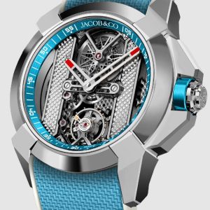 Jacob & Co. EPIC X STAINLESS STEEL - SKY BLUE INNER RING Watch Replica EX120.10.AC.AA.ABRUA Jacob and Co Watch Price