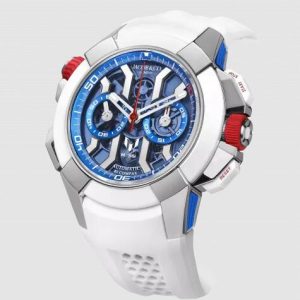 Jacob & Co. EPIC X CHRONO MESSI TITANIUM AND WHITE GOLD Watch Replica EC313.32.AA.AA.ABRUA Jacob and Co Watch Price