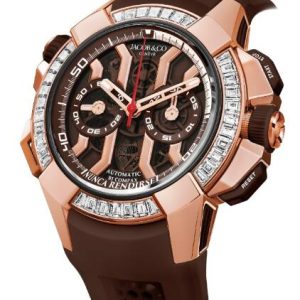 Jacob & Co. Epic X Chrono Rose Gold Baguette Watch Replica EC423.42.BD.UA.ABRUA Jacob and Co Watch Price