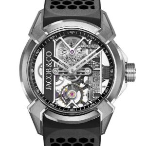 Jacob & Co. Epic X Titanium Black Neoralithe Inner Ring Watch Replica EX110.20.AM.AA.ABRUA Jacob and Co Watch Price