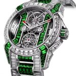 Jacob & Co. EPIC X TOURBILLON BAGUETTE DIAMONDS AND TSAVORITES Watch Replica EX510.30.BD.BF.A30BB Jacob and Co Watch Price