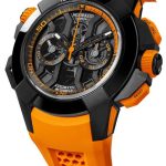 Jacob & Co. EPIC X CHRONO BLACK TITANIUM (ORANGE BAND) Watch Replica EC313.21.SB.BO.EHI4S Jacob and Co Watch Price