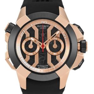 Jacob & Co. Epic X Chrono Rose Gold Watch Replica EC311.42.PD.BN.ABRUA Jacob and Co Watch Price