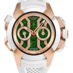 Jacob & Co. Epic X Chrono Rose Gold Green Dial (Satin-Finished) Watch Replica EC312.42.PB.GN.AHB4D Jacob and Co Watch Price