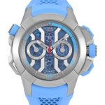 Jacob & Co. Epic X Chrono Titanium Sky Blue Watch Replica EC323.20.AA.AA.ABRUA Jacob and Co Watch Price
