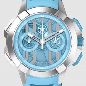 Jacob & Co. EPIC X CHRONO 44MM TITANIUM (LIGHT BLUE) Watch Replica EC430.20.AA.AA.ABRUA Jacob and Co Watch Price