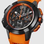 Jacob & Co. EPIC X CHRONO 44MM - BLACK TITANIUM - ORANGE INNER RING Watch Replica EC430.21.AB.AA.ABRUA Jacob and Co Watch Price