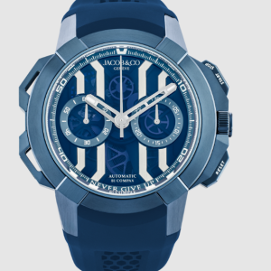 Jacob & Co. EPIC X CHRONO TITANIUM 44MM  EVER GIVE UP LIMITED EDITION Watch Replica EC430.22.AE.AA.ABRUA Jacob and Co Watch Price