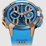Jacob & Co. EPIC X CHRONO 44 EDITION MANCHESTER CITY I BLUE CERAMIC & ROSE GOLD Watch Replica EC430.43.AI.AA.ABRUA Jacob and Co Watch Price