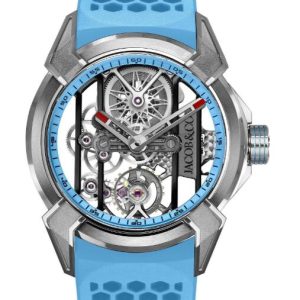 Jacob & Co. Epic X Titanium (Blue Neoralithe Inner Ring) Watch Replica EX110.20.AA.AH.ABRUA Jacob and Co Watch Price