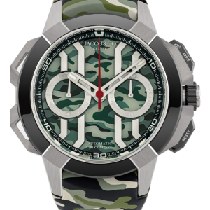 Jacob & Co. epic x chrono 44mm CAMO GREEN Watch Replica ec430.20.ac.aa.abrua Jacob and Co Watch Price