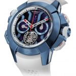 Jacob & Co. Epic X Chrono Tourbillon Russia Blue Titanium EC360.20.AB.AB.ABRUA Watch Replica Jacob and Co Watch Price