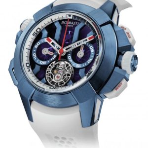 Jacob & Co. Epic X Chrono Tourbillon Russia Blue Titanium EC360.20.AB.AB.ABRUA Watch Replica Jacob and Co Watch Price