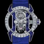 Jacob & Co. EPIC X TOURBILLON BAGUETTE BLUE SAPPHIRES Watch Replica EX500.60.BD.BB.A Jacob and Co Watch Price