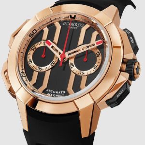 Jacob & Co. EPIC X CHRONO 44MM ROSE GOLD Watch Replica EC430.43.AC.AA.ABRUA Jacob and Co Watch Price